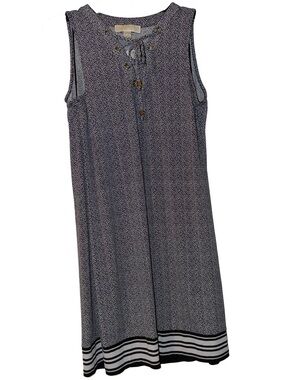 MICHAEL by Michael Kors Sleeveless Soft Stretchy Casual Knee Length Dress Medium